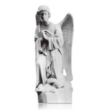 Kneeling Angel Right Marble Statues